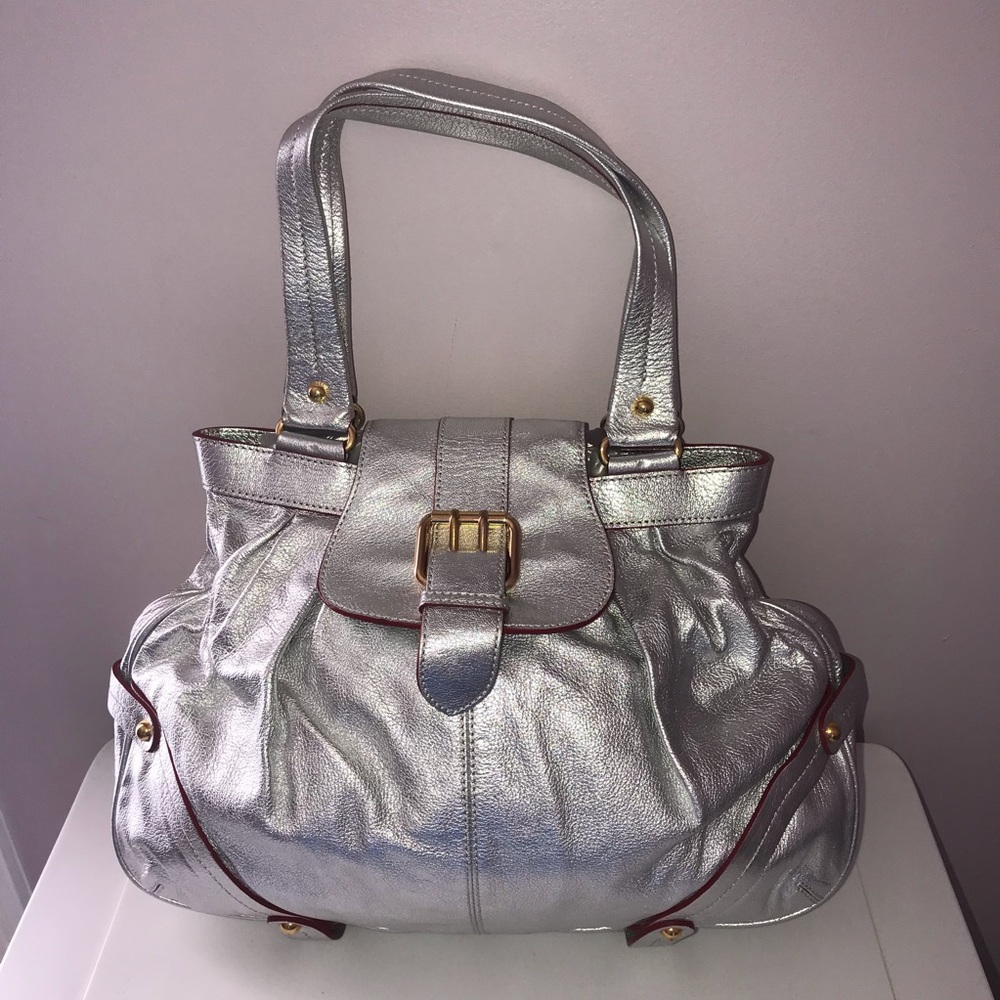 Silver Dooney & Bourke Handbag